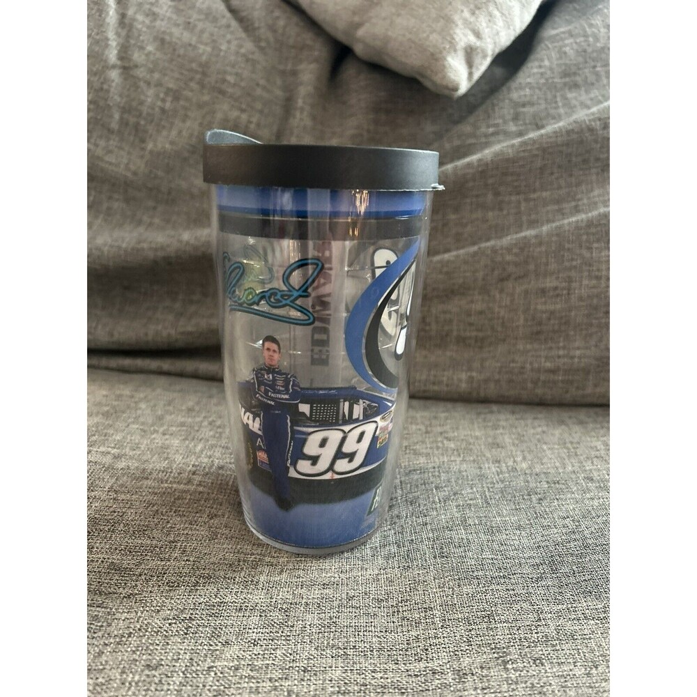 Tervis Tumbler With Lid #99 Nascar Carl Edwards 16 Oz - Picture 2 of 7